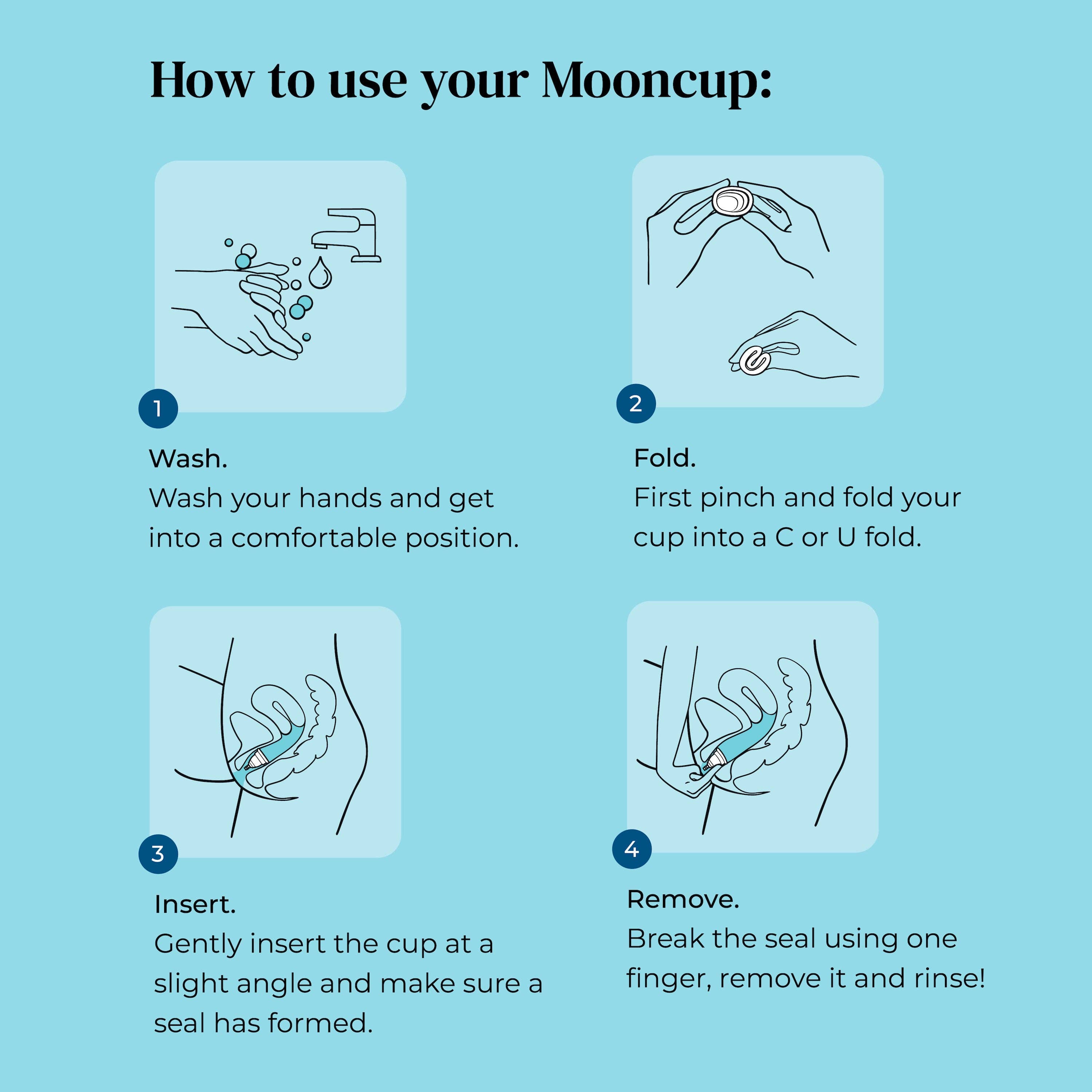 Mooncup Original Menstruationstasse - La Blutique Mooncup Berlin