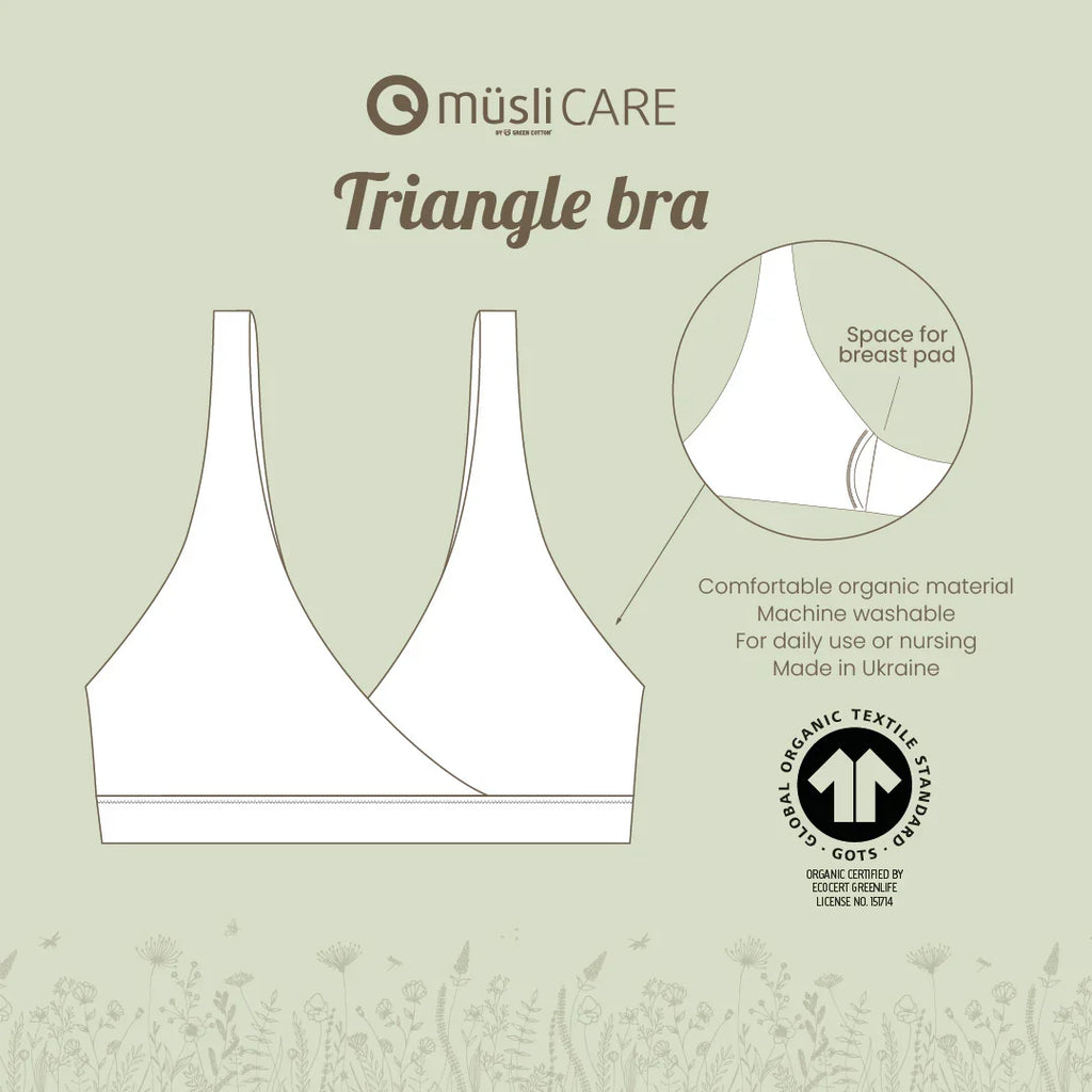 Triangle Bra Bio-Baumwolle