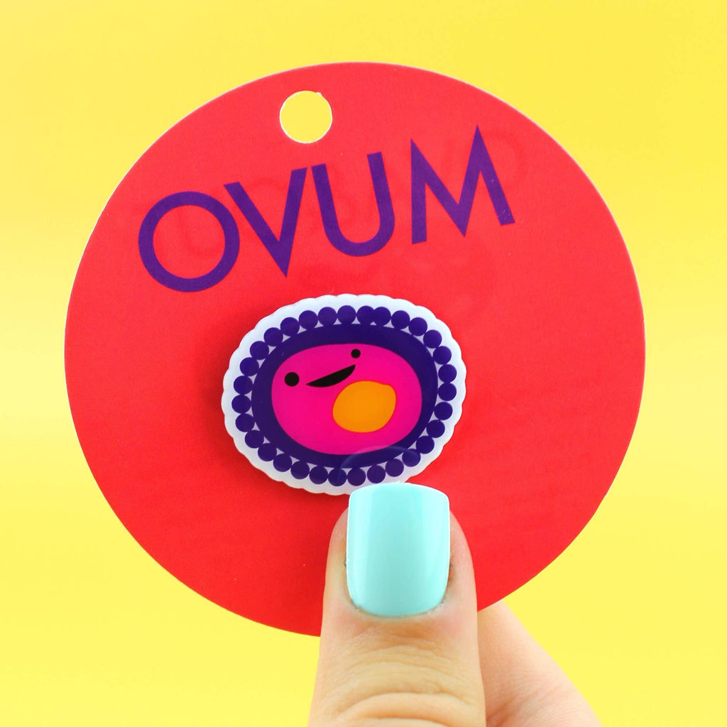 Ovum Anstecknadel - Ova and Out! - La Blutique I Heart GutsAccessoire Berlin
