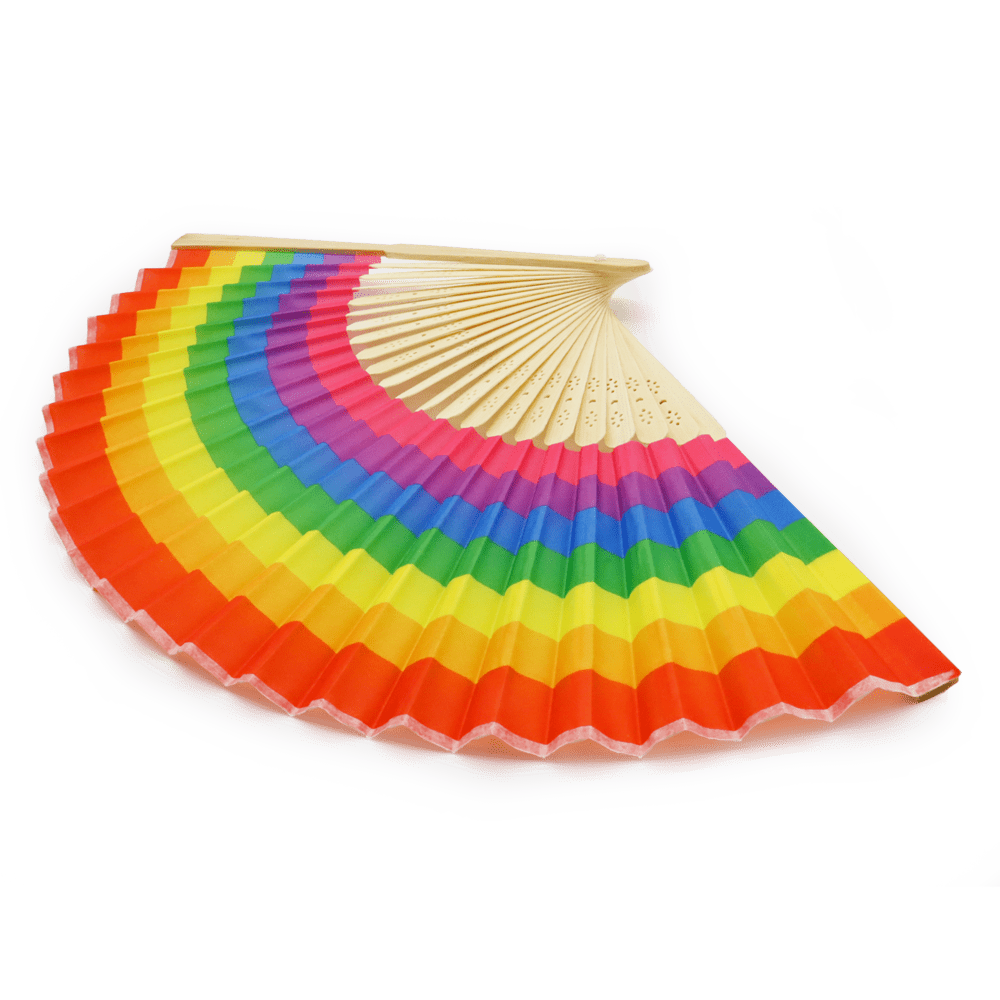 Pride Fächer (Bambus) - La Blutique Gay-Shop.berlinFächer Berlin