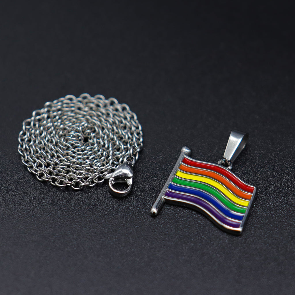 Pride-Kette (Rainbow-Flag) - La Blutique Gay-Shop.berlinHalsketten Berlin