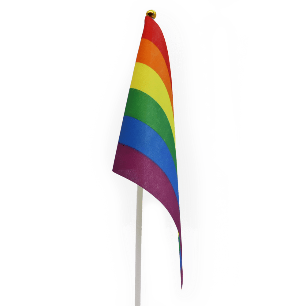 Pride Mini-Fähnchen (10 Stk.) - La Blutique Gay-Shop.berlinFlaggen & Windsäcke Berlin