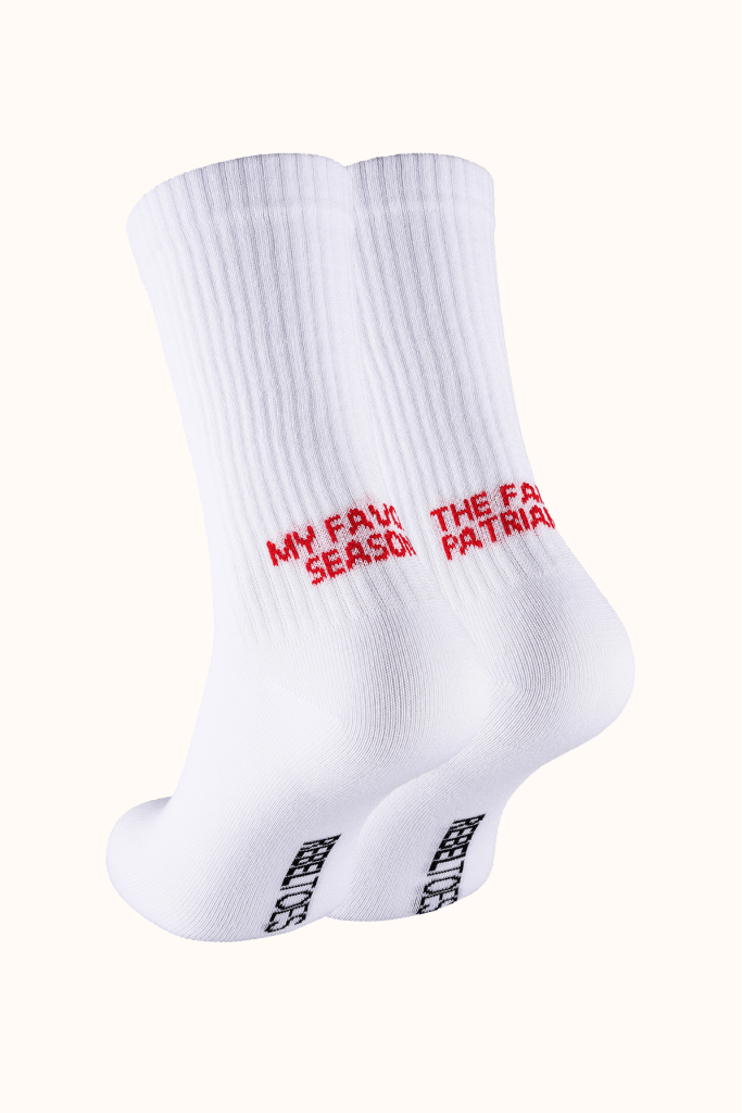 Rebel Toes: My favorite season is the fall of patriarchy - La Blutique Rebel ToesSocken Berlin