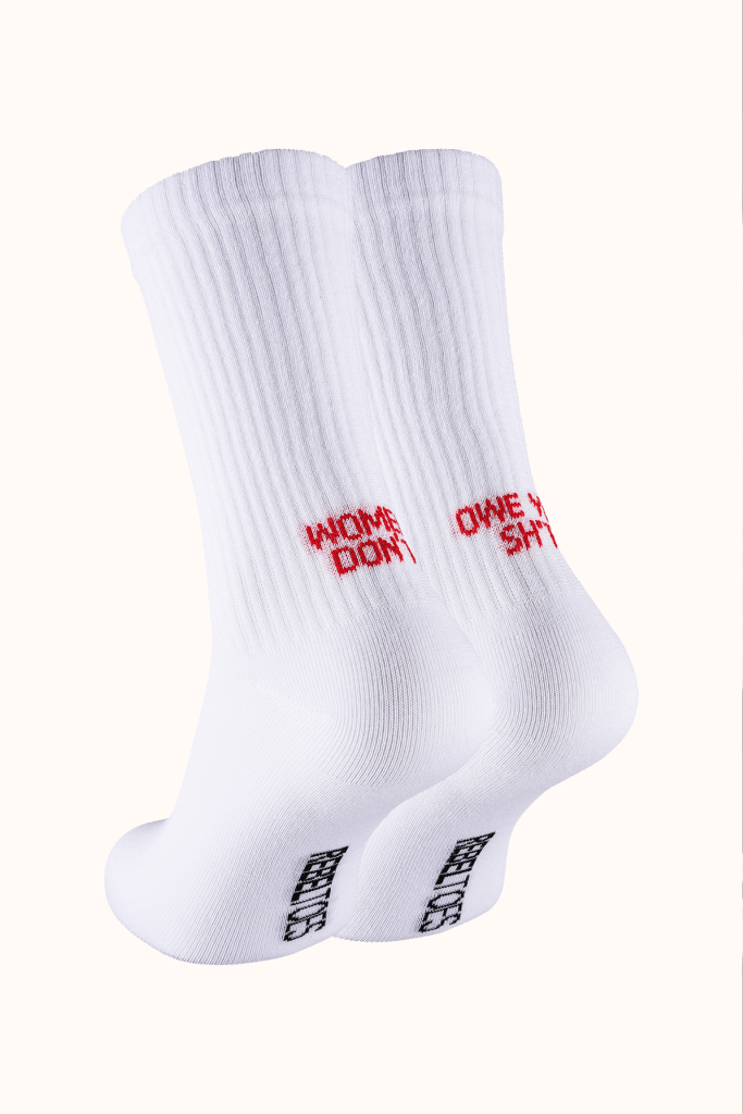 Rebel Toes: Women don't owe you sh*t - La Blutique Rebel ToesSocken Berlin