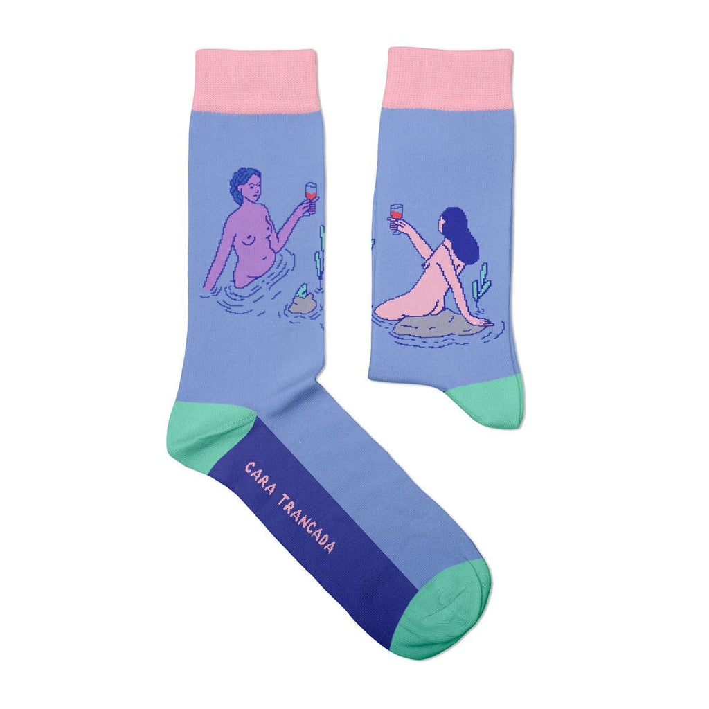 Rotwein im See - La Blutique Sock AffairsAccessoire Berlin