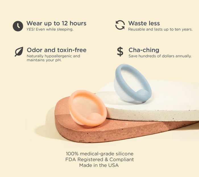 Saalt Disc Menstruationsscheibe - La Blutique SaaltScheibe Berlin