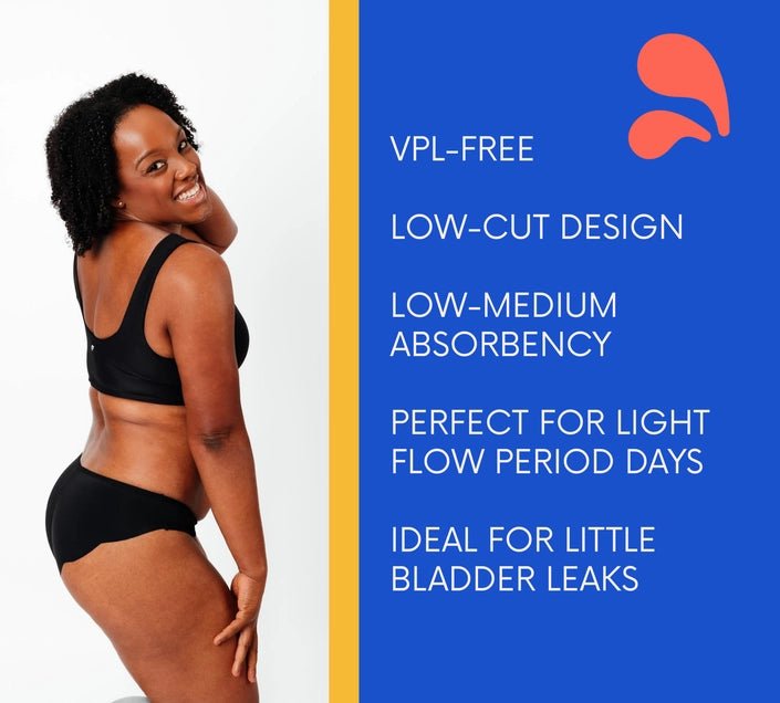 Sarah Seamless Sporty Low Cut - La Blutique NIXI BodyPeriodenunterwäsche Berlin