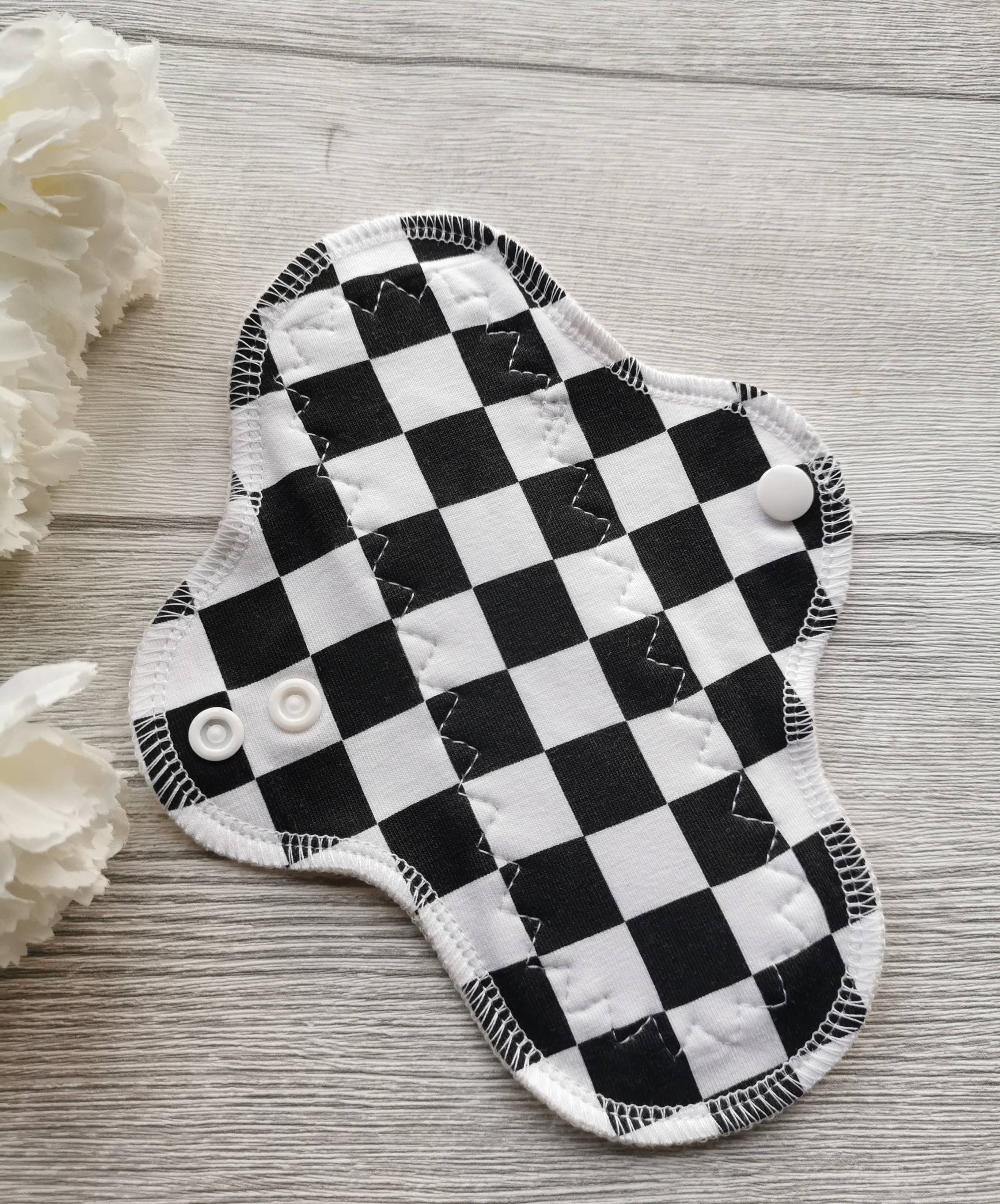 Slipeinlage Baumwolle Black/White - La Blutique KKfabricsandcreations Berlin