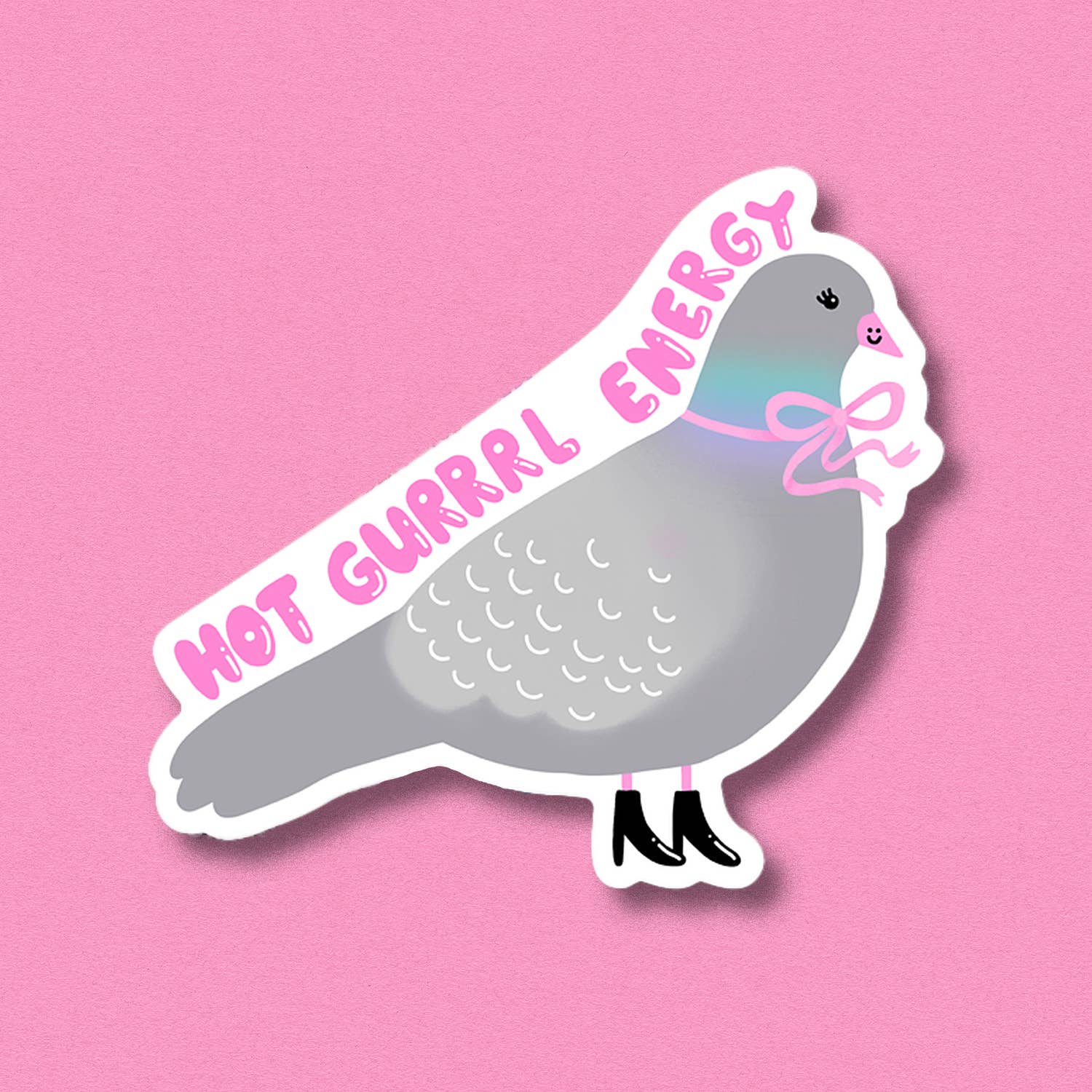 Sticker Hot Gurrrl Energy  - La Blutique Jenne Grassmann Berlin
