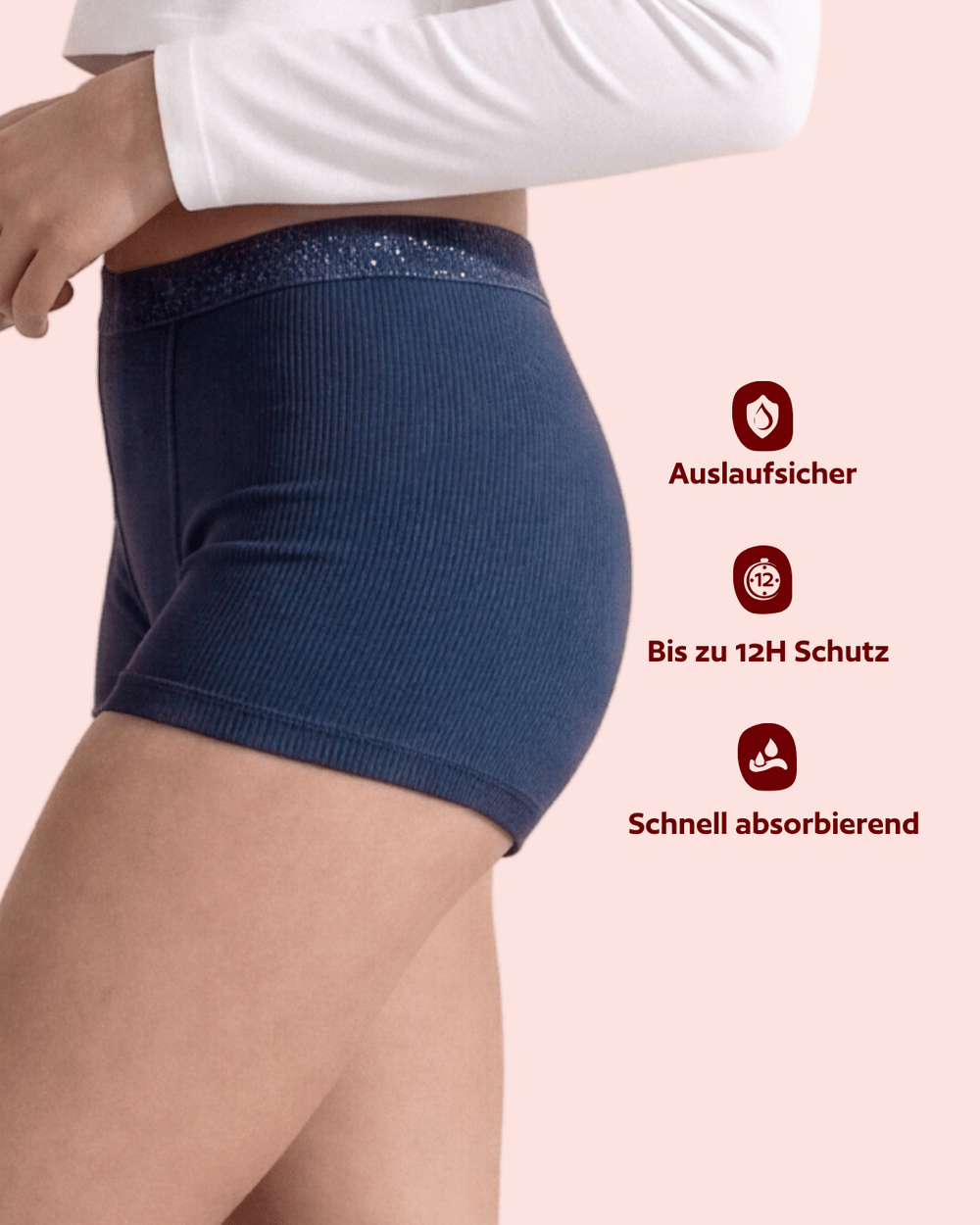 Teen Shorts - La Blutique Dais Group GmbHPeriodenunterwäsche Berlin