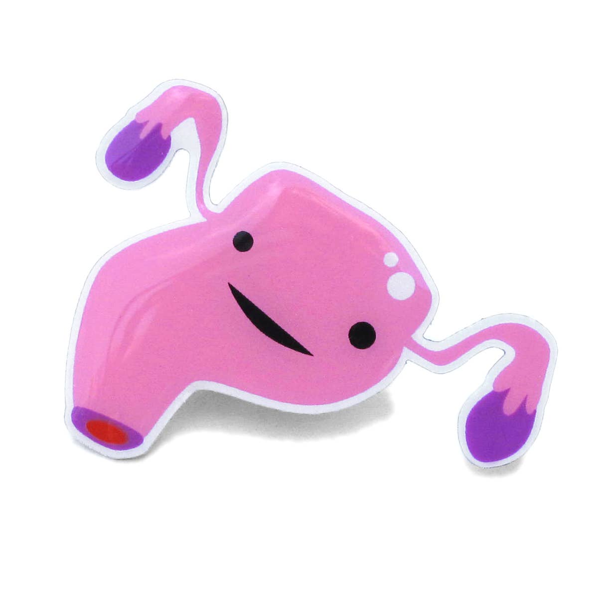 Uterus Anstecknadel - Gebärmutter Service! - La Blutique I Heart Guts | Organ Plushies Wholesale Berlin