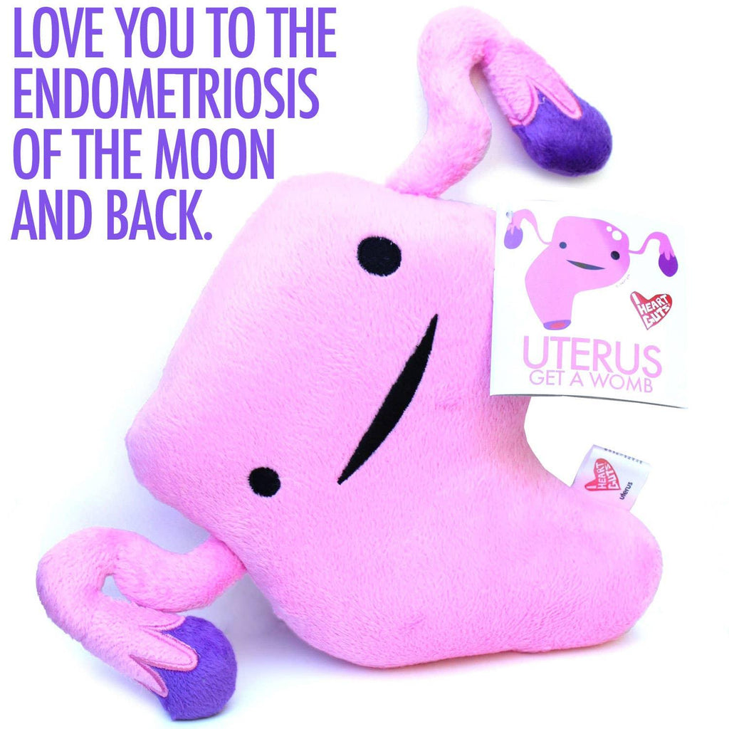 Uterus Plüschtier Kuscheltier - Womb Service - La Blutique I Heart GutsAccessoire Berlin