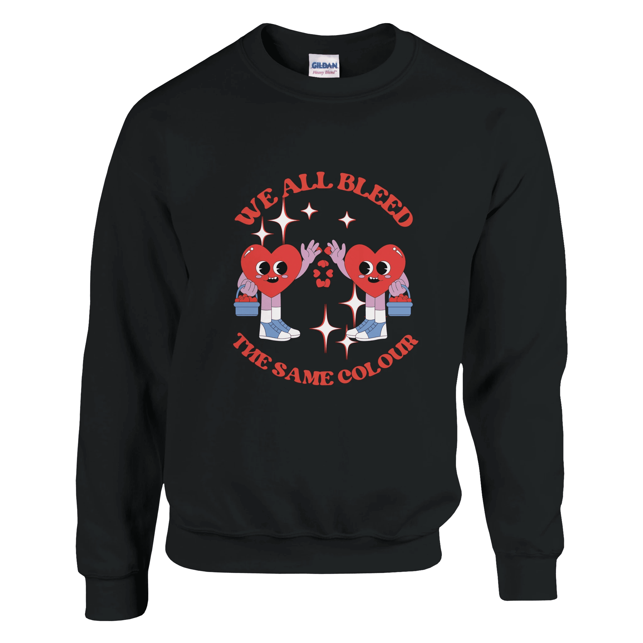 We all bleed the same colour - La Blutique La BlutiquePrint Material Berlin