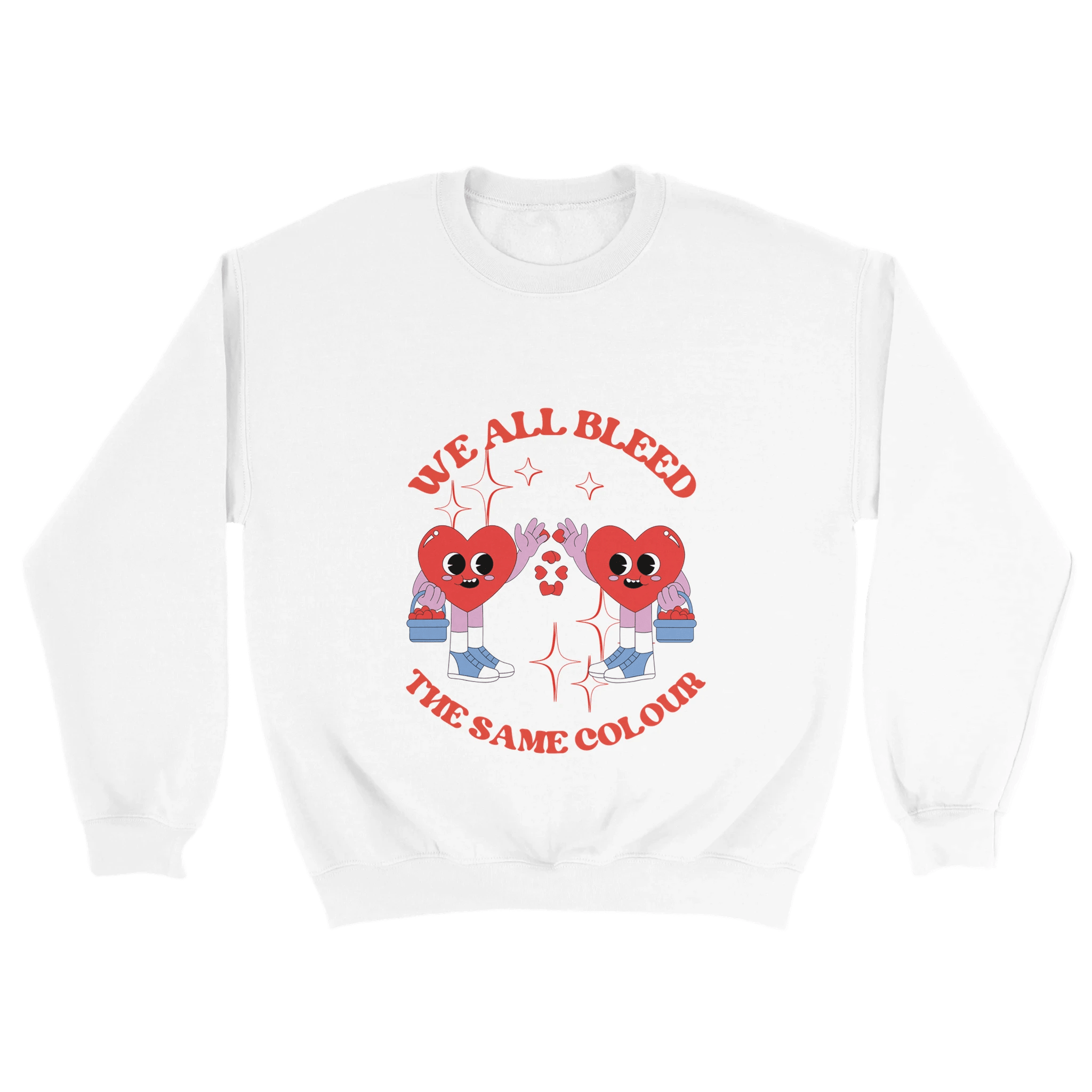 We all bleed the same colour - La Blutique La BlutiquePrint Material Berlin