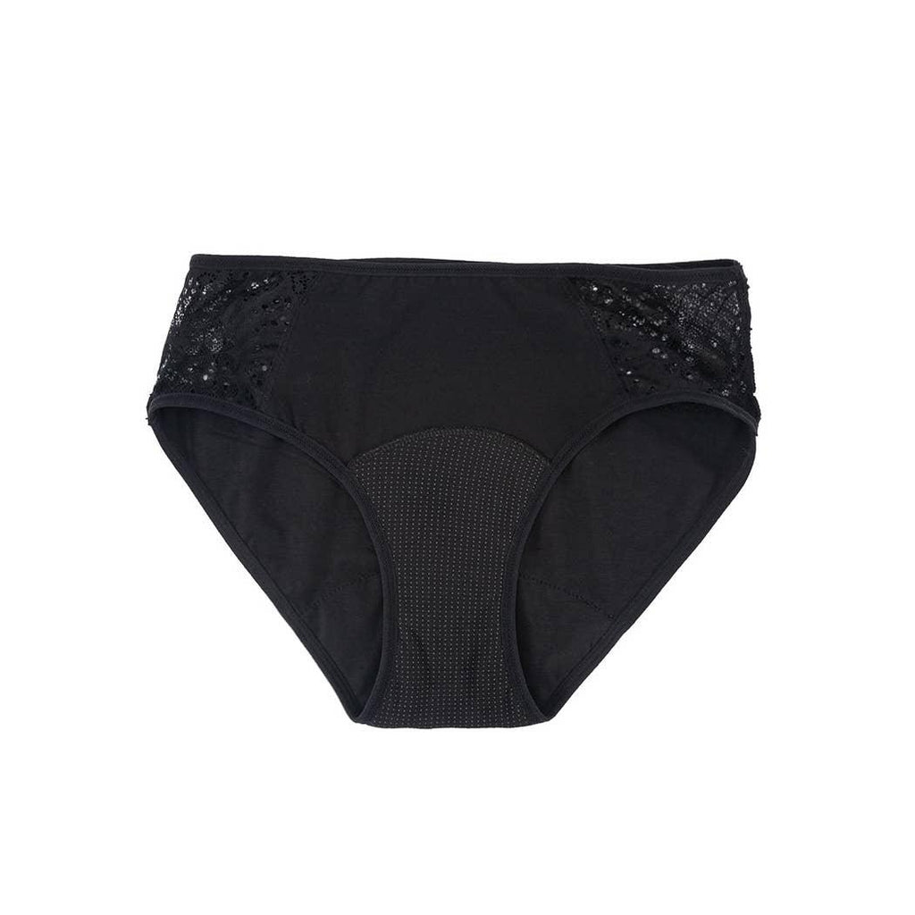 Weiche Baumwollpainty mit Spitze - La Blutique Curvy Fix Berlin