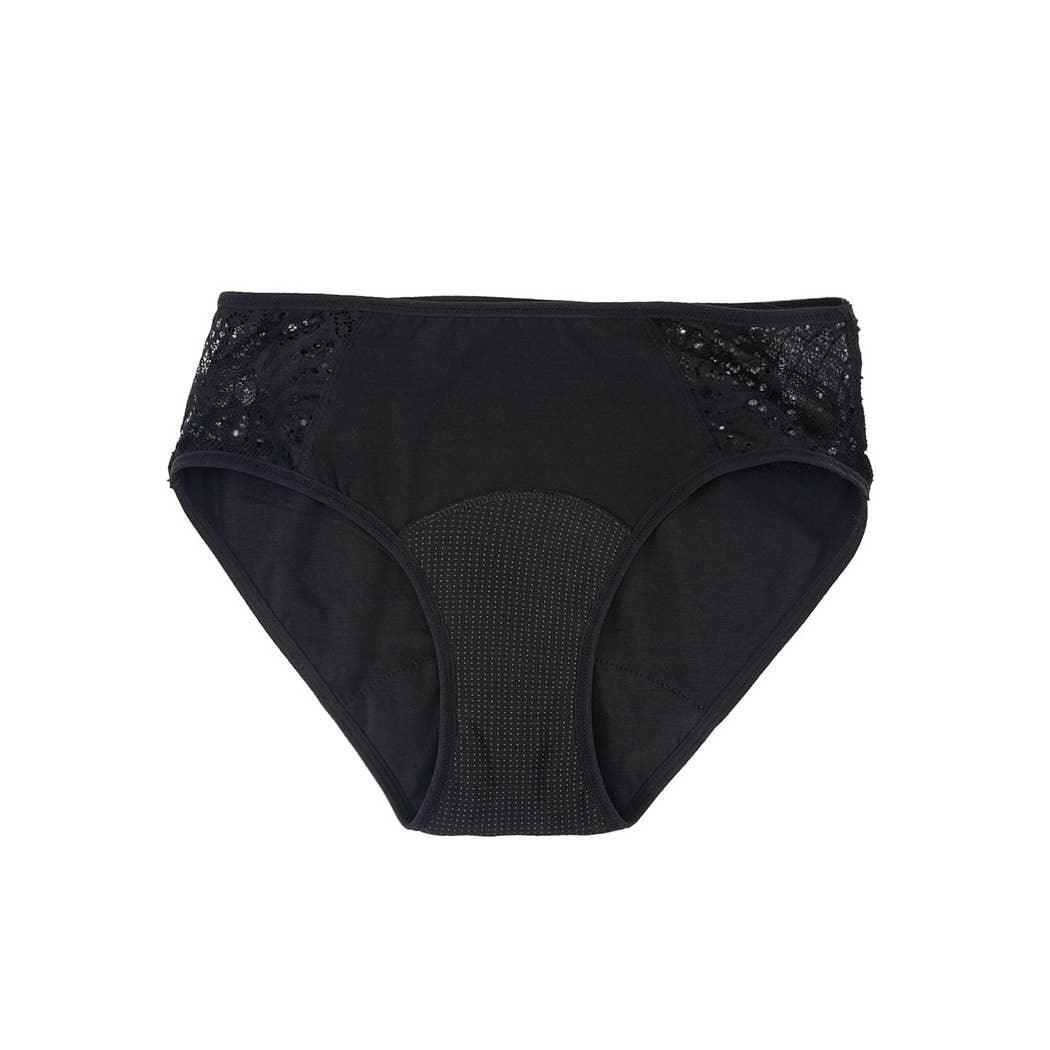 Weiche Baumwollpainty mit Spitze - La Blutique Curvy Fix Berlin