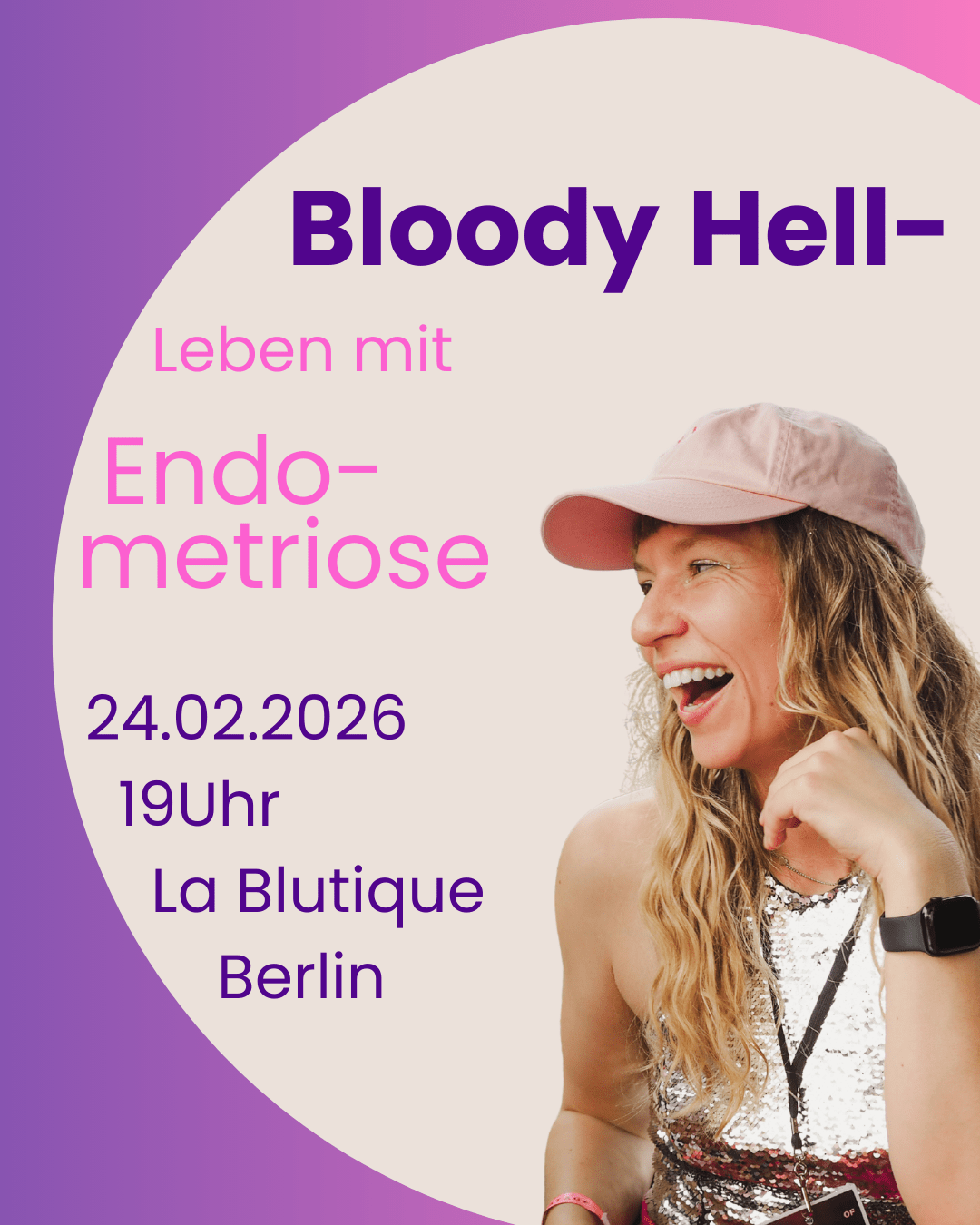 Workshop: „Bloody hell! Leben mit Endometriose“ - La Blutique La BlutiqueEvent Berlin