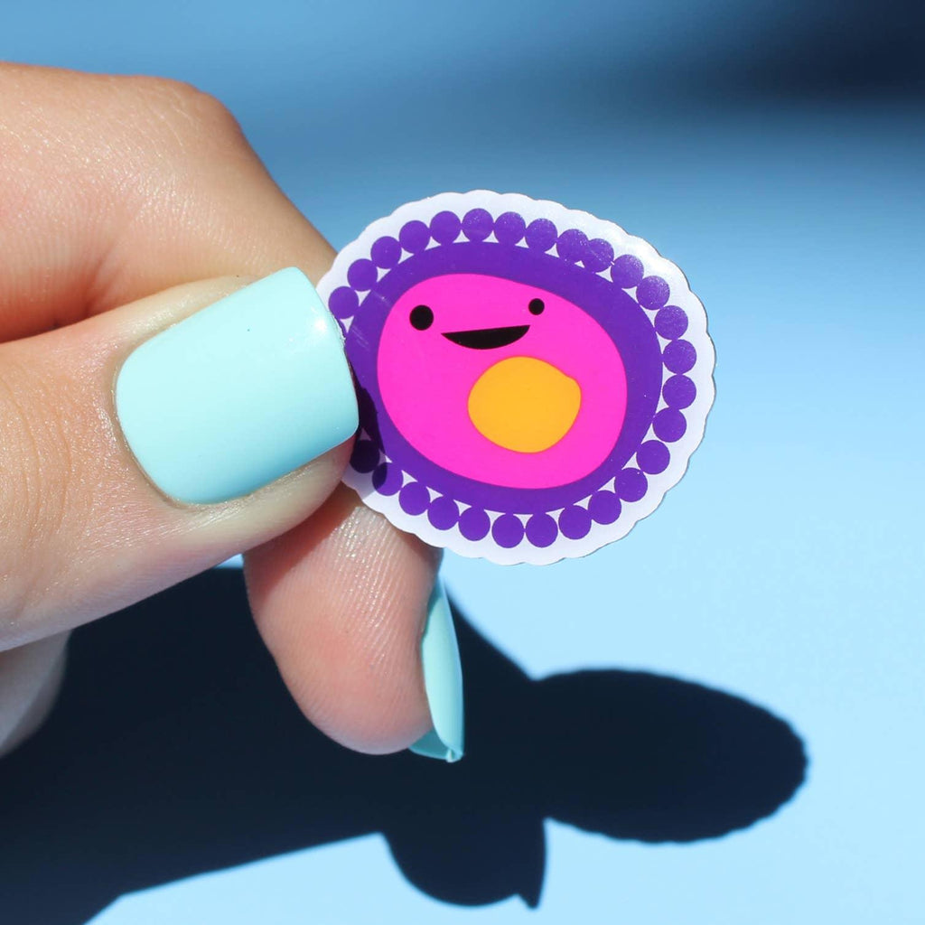 Ovum Anstecknadel - Ova and Out! - La Blutique I Heart GutsAccessoire Berlin